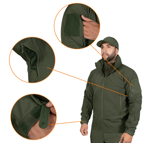 CAMO-TEC КУРТКА PHANTOM SYSTEM OLIVE 7294