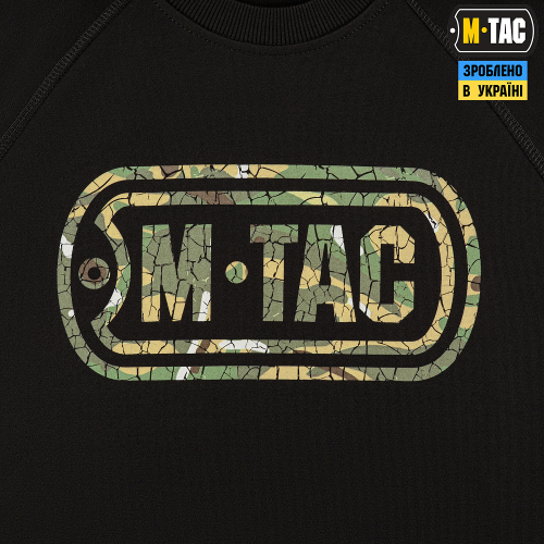 M-TAC РЕГЛАН LOGO BLACK