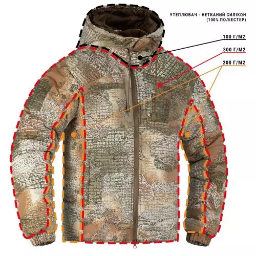 P1G-TAC КУРТКА ЗИМНЯЯ WALRUS MK-2 VARAN CAMO UA281-29969-VRN