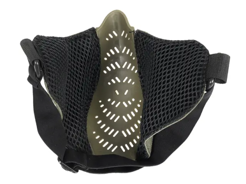 FMA МАСКА ЗАХИСНА HALF-MASK FOLIAGE GREEN 18397
