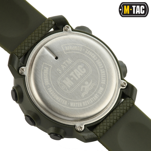 M-TAC ЧАСЫ ТАКТИЧЕСКИЕ МУЛЬТИФУНКЦИОНАЛЬНЫЕ OLIVE
