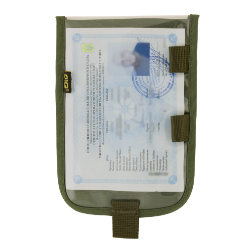 P1G-TAC ЧОХОЛ ДЛЯ ДОКУМЕНТІВ TOUCH SCREEN OLIVE DRAB UA281-70028-OD