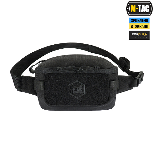 M-TAC СУМКА TACTICAL WAIST BAG GEN.II ELITE HEX (С ЛИПУЧКОЙ) BLACK