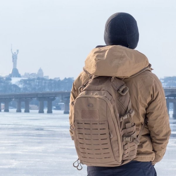M-TAC РЮКЗАК URBAN LINE CHARGER HEXAGON PACK COYOTE BROWN