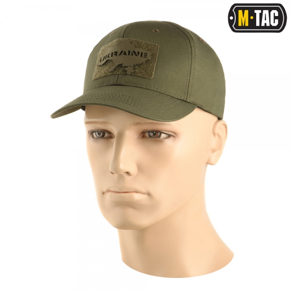 M-TAC НАШИВКА UKRAINE (КОНТУР) СКРІЗНА LASER CUT RANGER GREEN