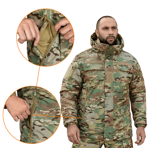 CAMO-TEC ЗИМОВА КУРТКА PATROL SYSTEM 3.0 MULTICAM 7347