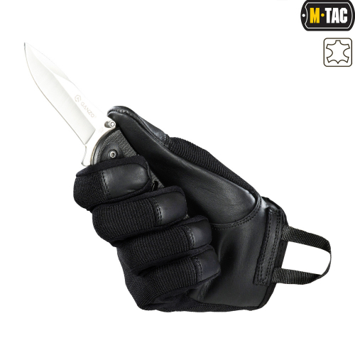 M-TAC ПЕРЧАТКИ POLICE BLACK