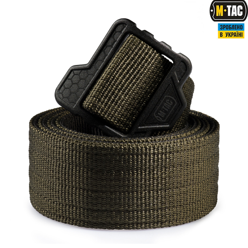 M-TAC РЕМЕНЬ DOUBLE DUTY TACTICAL BELT HEX OLIVE/BLACK