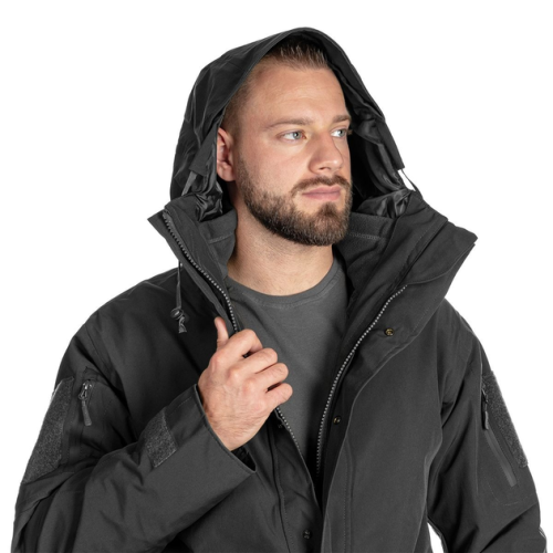 MIL-TEC ПАРКА ВЛАГОЗАЩИТНАЯ STURM WET WEATHER JACKET WITH FLEECE LINER GEN.II BLACK 10616002