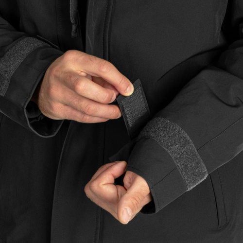 MIL-TEC ПАРКА ВЛАГОЗАЩИТНАЯ STURM WET WEATHER JACKET WITH FLEECE LINER GEN.II BLACK 10616002