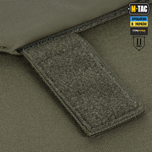 M-TAC ФАРТУК ПРОТИВООСКОЛОЧНЫЙ С БАЛЛИСТИЧЕСКИМ ПАКЕТОМ 2 КЛАСС (FMS) LASER CUT XL RANGER GREEN