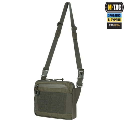 M-TAC СУМКА ADMIN BAG ELITE З ЛИПУЧКОЮ RANGER GREEN