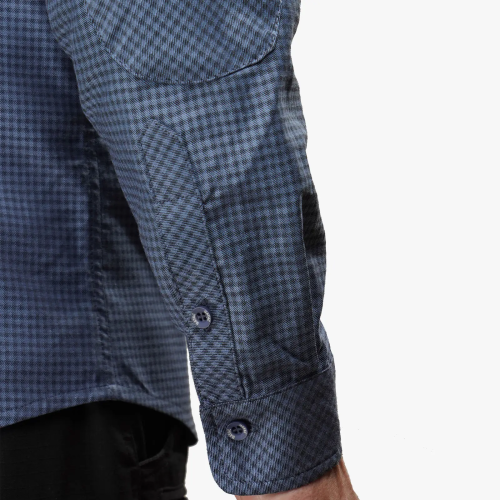 UATAC РУБАШКА PLAID BLUE 5123