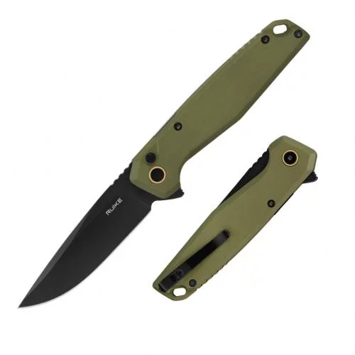 RUIKE НОЖ СКЛАДНОЙ GREEN P873-G
