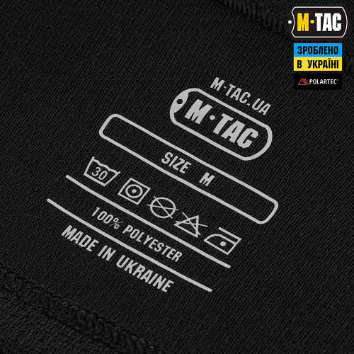 M-TAC БАЛАКЛАВА-НІНДЗЯ ПОТОВІДВІДНА GEN.II POLARTEC BLACK