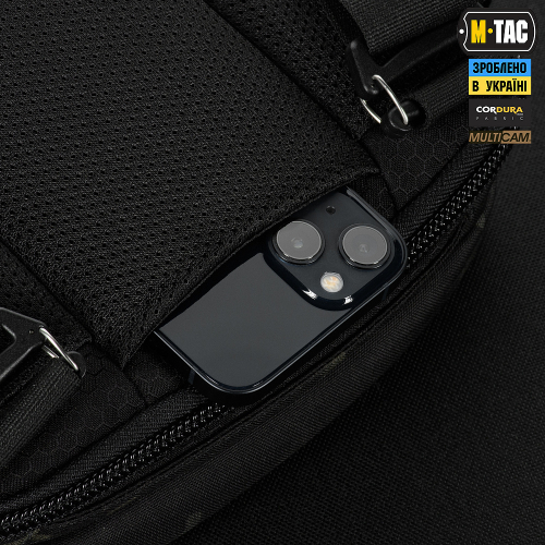M-TAC СУМКА EDC BAG ELITE MULTICAM BLACK