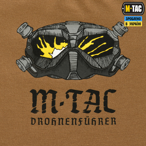 M-TAC ФУТБОЛКА DROHNENFÜHRER COYOTE BROWN
