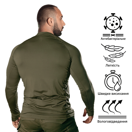 CAMO-TEC ЛОНГСЛІВ THORAX PRO LVL1 SJ OLIVE 7065