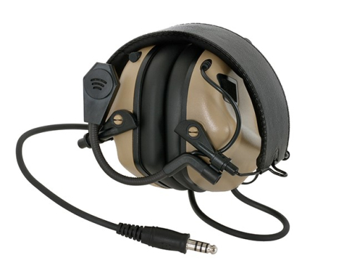 EARMOR АКТИВНЫЕ НАУШНИКИ С КОММУНИКАТОРОМ M32 TAN 13067