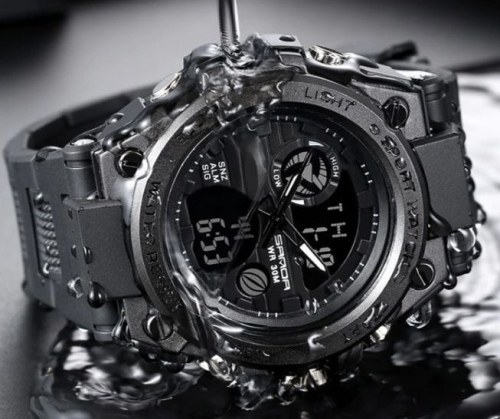 SANDA ЧАСЫ TATTOO BLACK 24692