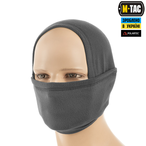 M-TAC ШАРФ-ТРУБА ДОВГИЙ POLARTEC DARK GREY