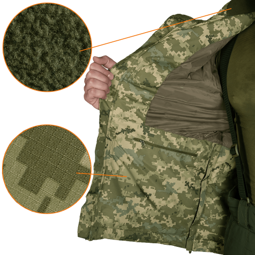 CAMO-TEC КУРТКА PATROL SYSTEM 3.0 CLIMASHELL MM14 7406