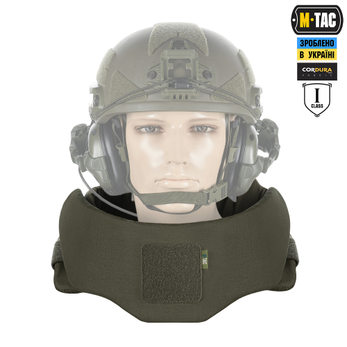 M-TAC ГОРЖЕТ СУМІСНИЙ З АКТИВНИМИ НАВУШНИКАМИ 1 КЛАС ЗАХИСТУ (FMS) ELITE RANGER GREEN