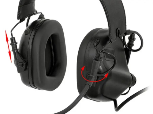 EARMOR ТАКТИЧНІ НАВУШНИКИ OPSMEN M32H BLACK M32H-BK-ARC