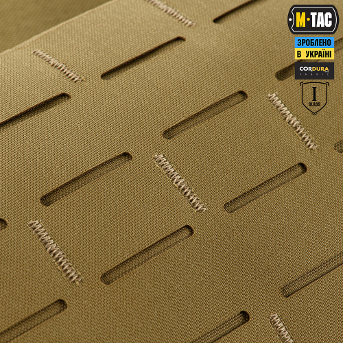 M-TAC ЗАЩИТА ЖИВОТА С БАЛЛИСТИЧЕСКИМ ПАКЕТОМ 1 КЛАСС ЗАЩИТЫ (FMS) LASER CUT COYOTE