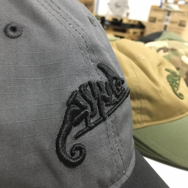 HELIKON-TEX БЕЙСБОЛКА LOGO CAP POLYCOTTON RIPSTOP COYOTE/OLIVE GREEN H7112-1102