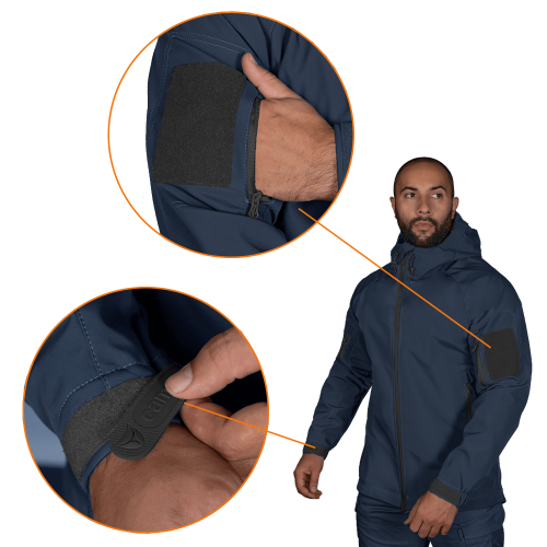 CAMO-TEC КУРТКА STALKER SOFTSHELL BLUE 7005