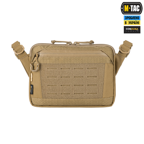 M-TAC СУМКА ADMIN BAG ELITE З ЛИПУЧКОЮ COYOTE