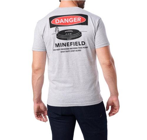 5.11 ФУТБОЛКА TACTICAL MINEFIELD GREY 76131-016