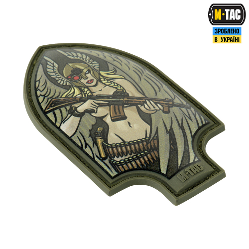 M-TAC НАШИВКА ПІКА ВАЛЬКІРІЯ PVC ДРУК OLIVE