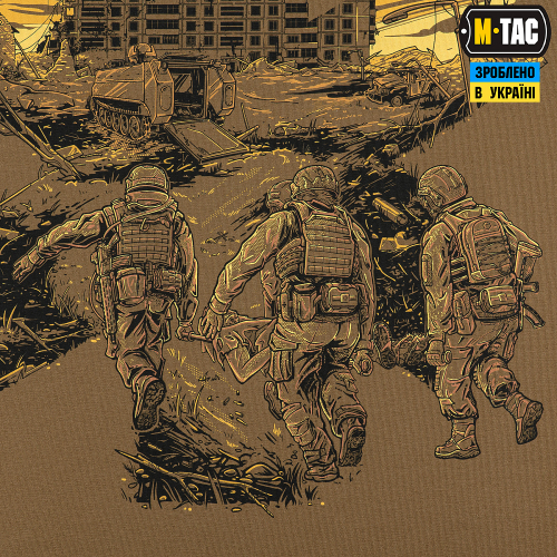 M-TAC ФУТБОЛКА EVAC COYOTE BROWN