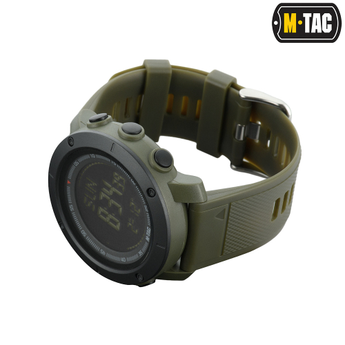 M-TAC ЧАСЫ ТАКТИЧЕСКИЕ С КОМПАСОМ 2095 ARMY GREEN