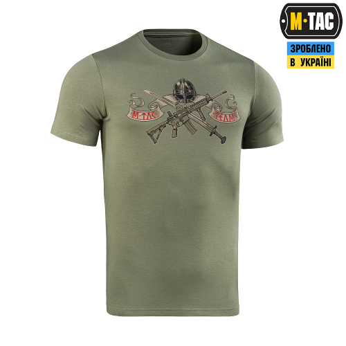 M-TAC ФУТБОЛКА KEEP CALM LIGHT OLIVE