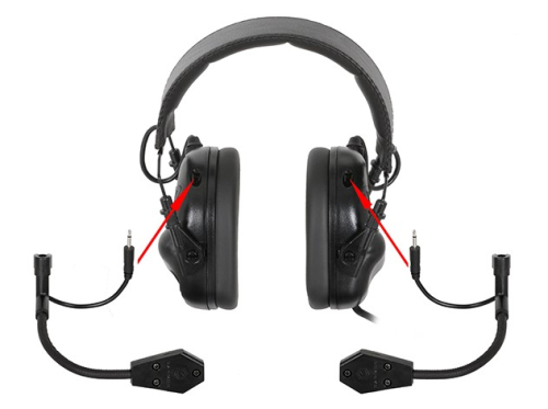EARMOR АКТИВНІ НАВУШНИКИ З КОМУНІКАТОРОМ M32 BLACK 13140