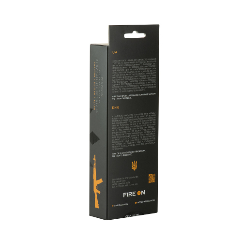 FIRE ON МАГАЗИН АК 5,45 НА 30 ПАТРОНІВ BLACK