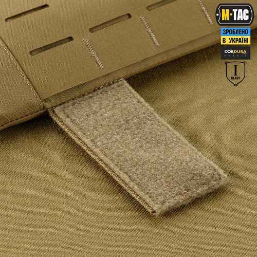 M-TAC ЗАЩИТА ЖИВОТА С БАЛЛИСТИЧЕСКИМ ПАКЕТОМ 1 КЛАСС ЗАЩИТЫ (FMS) LASER CUT COYOTE