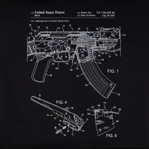 P1G-TAC СВІТШОТ ЗИМОВИЙ AK-47 COMBAT BLACK UA281-29911-BK-AK
