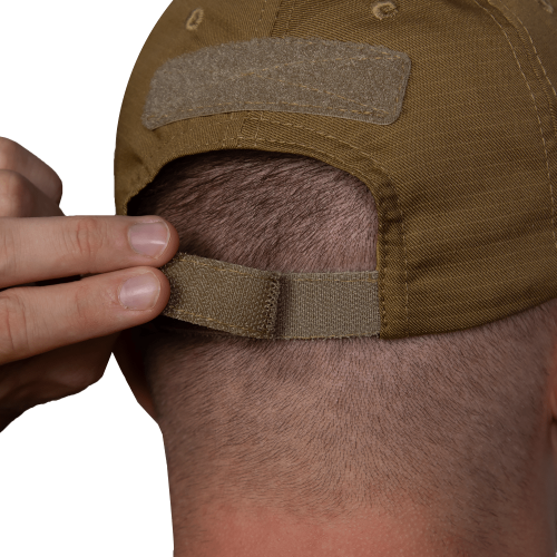 CAMO-TEC БЕЙСБОЛКА TWILL 50/50 COYOTE 7354