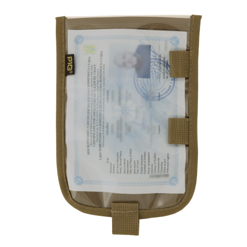P1G-TAC ЧЕХОЛ ДЛЯ ДОКУМЕНТОВ TOUCH SCREEN COYOTE UA281-70028-CB