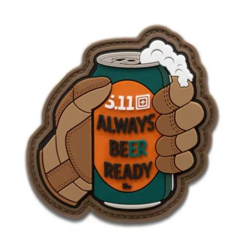 5.11 TACTICAL НАШИВКА ALWAYS BEER READY PATCH 92358-108