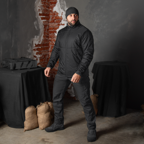 CAMO-TEC ЛЕГКИЙ ПУХОВИК TAURUS BLACK 7565