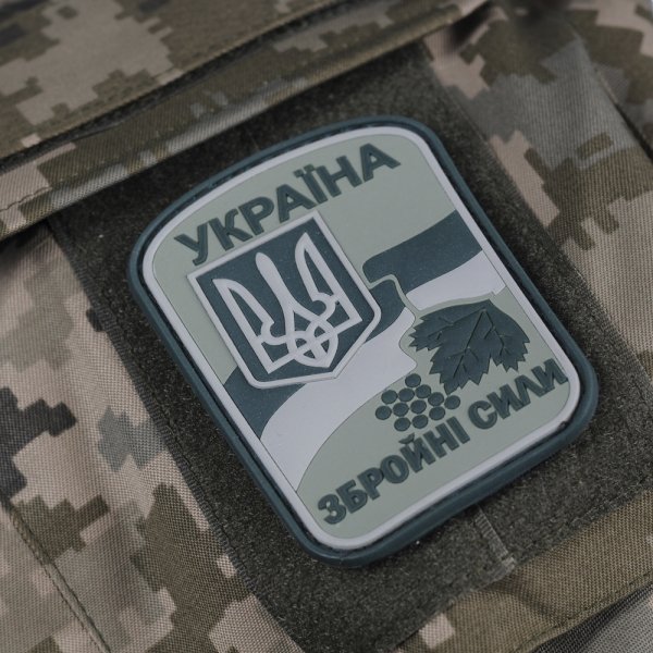 M-TAC НАШИВКА ЗСУ НАРУКАВНАЯ ПВХ ОЛИВА