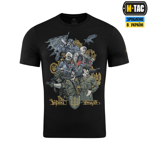 M-TAC ФУТБОЛКА ПОКОЛІННЯ BLACK