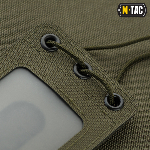 M-TAC БЕЙДЖ З ПРОЗОРОЮ ПАНЕЛЛЮ RANGER GREEN