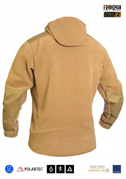 P1G-TAC КУРТКА FRWJ POLARTEC COYOTE BROWN UA281-29901-CB