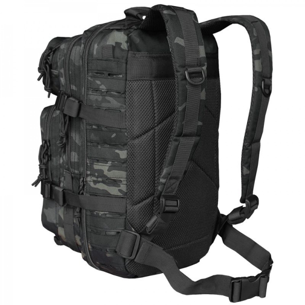 MIL-TEC РЮКЗАК ШТУРМОВОЙ МАЛЫЙ ASSAULT LASER CUT MULTITARN BLACK 14002669